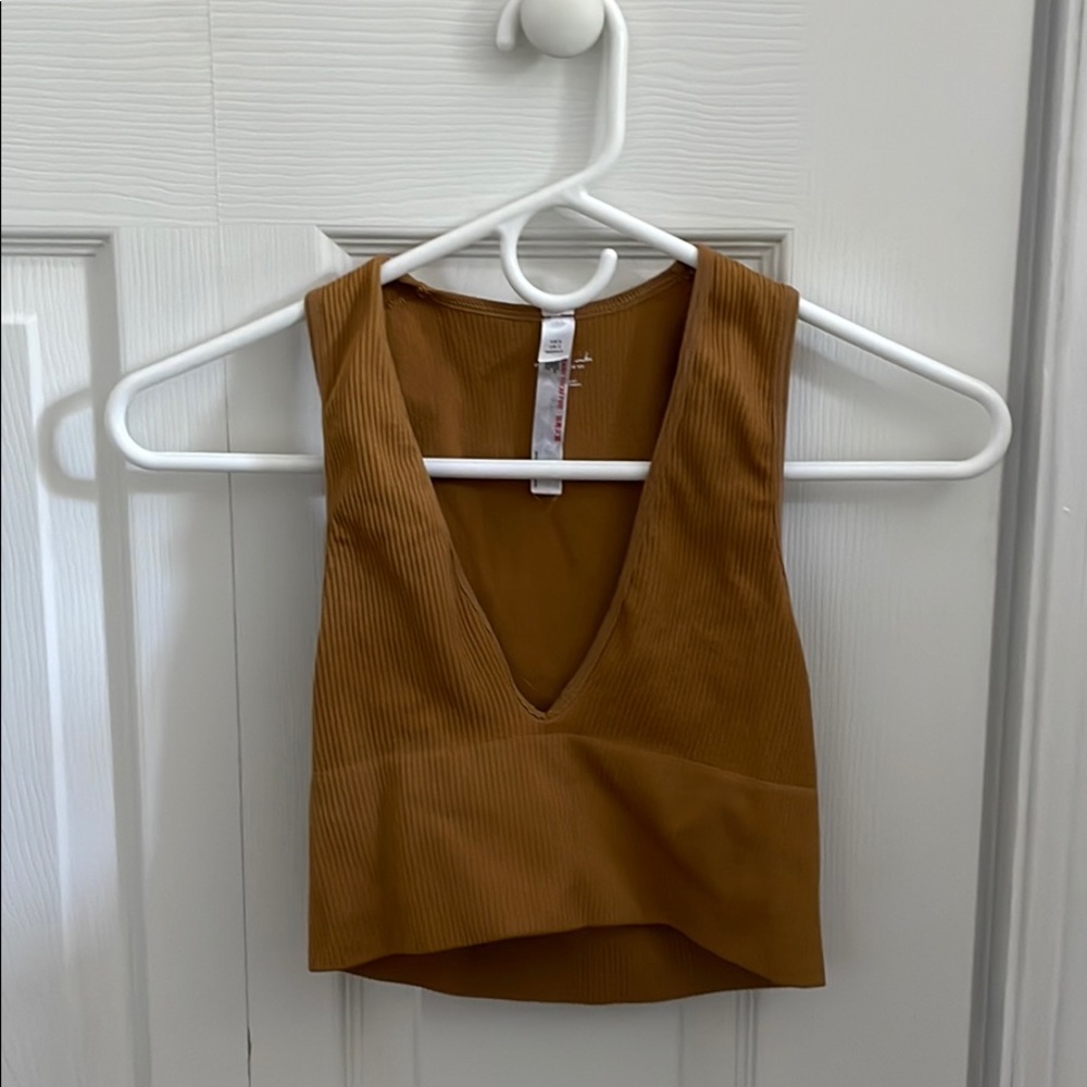 Out From Under Hailey Seamless Plunge Bra Top